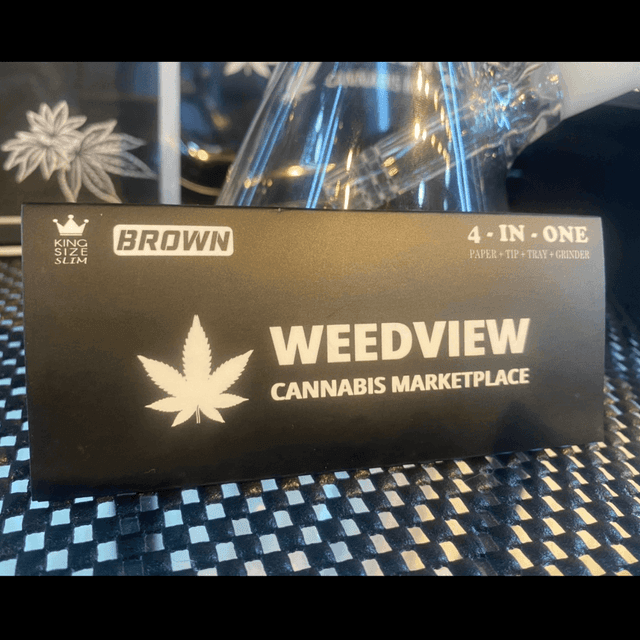 undefined - WEEDVIEW Booklet 4 in 1 [Paper / Tips / Grinder / Tray]